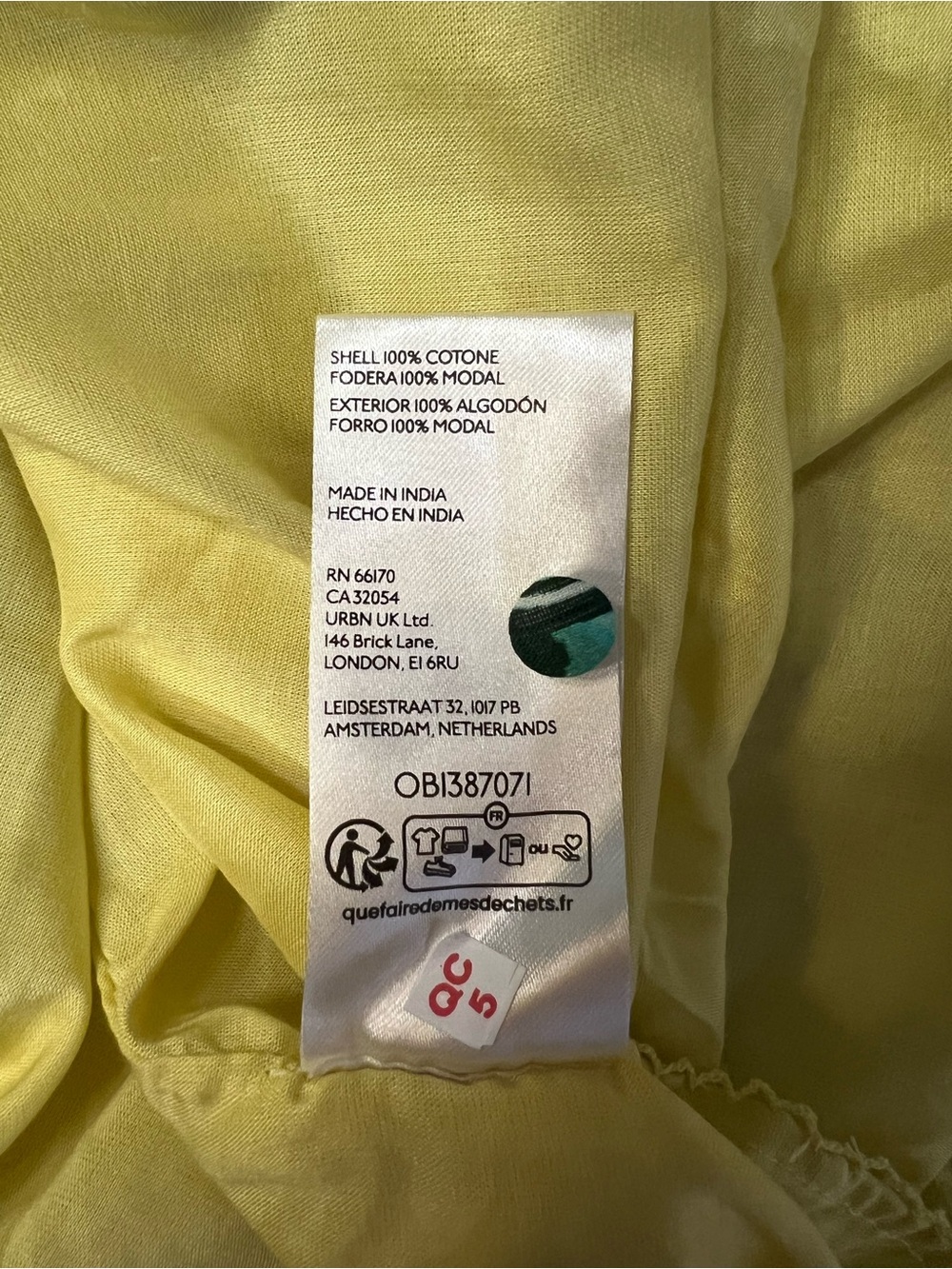 NWOT Anthropologie Peregine Flutter Sleeve Maxi Dress in lemon and floral print - Picture 12 of 13